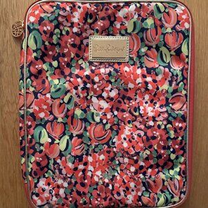 Lilly Pulitzer Folio Zippered Case Wild Confetti, Pre-owned, Great condition